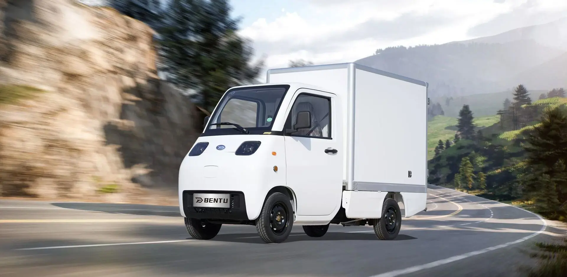 Κίνα EEC Mini Electric Vehicle Food Delivery Box 3kW Factory